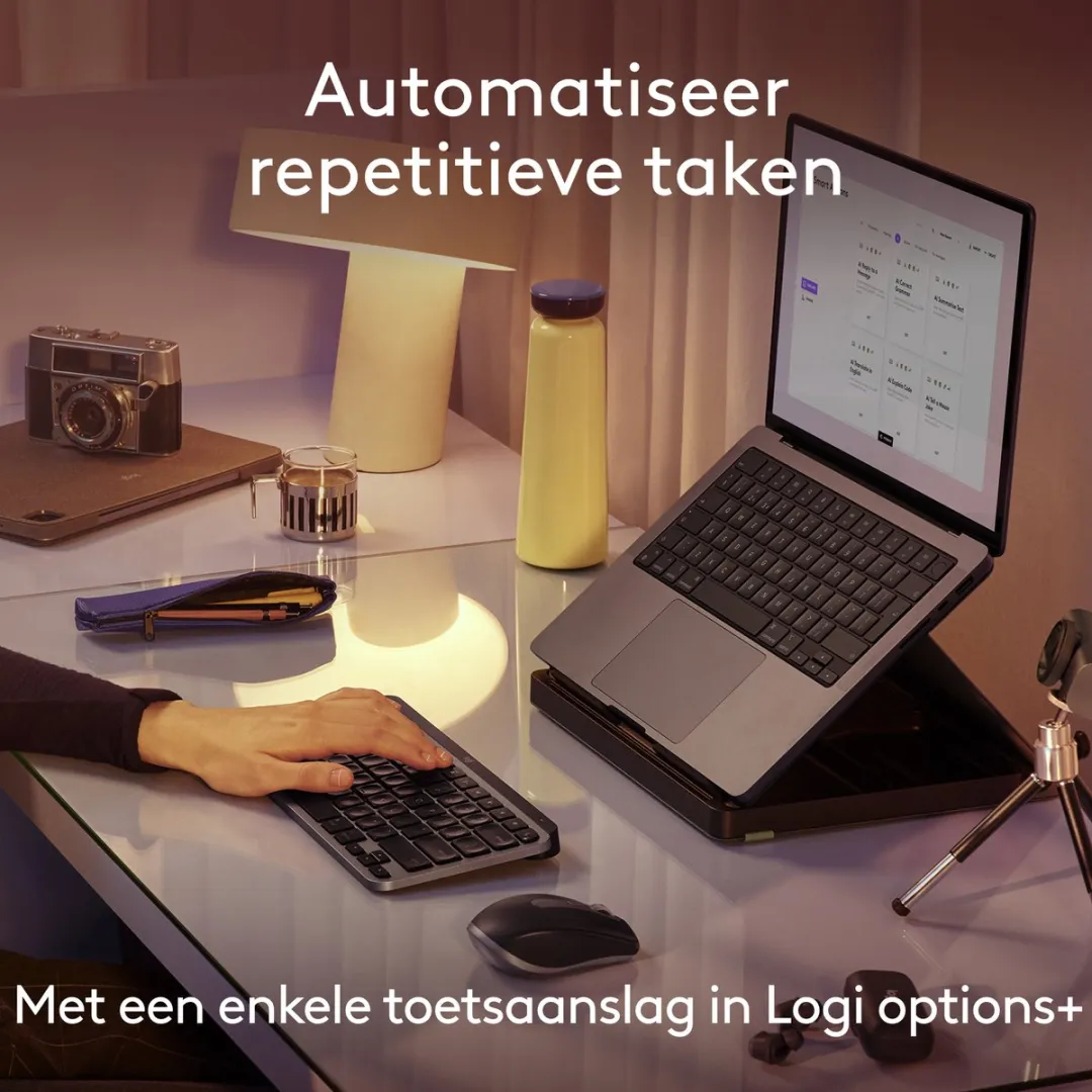 Logitech MX Keys Mini 920-012652 Draadloos Toetsenbord - Zwart