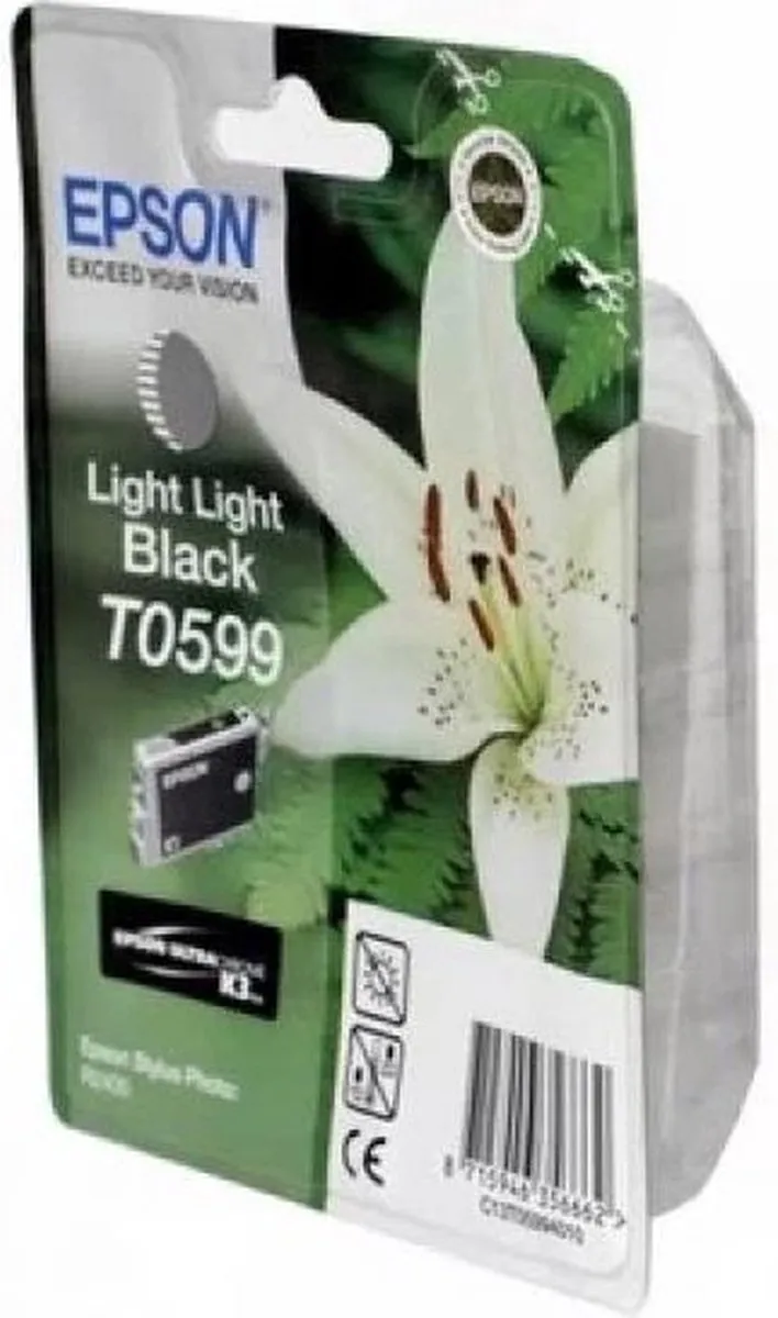Epson T0599 Inktcartridge Licht Zwart - 13ml