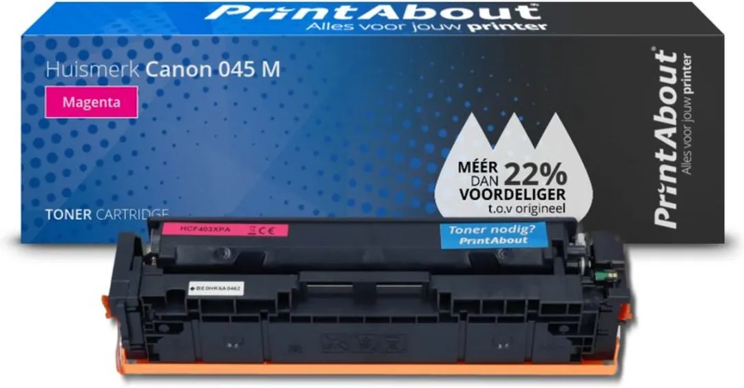 PrintAbout Canon 045 M Toner - Magenta