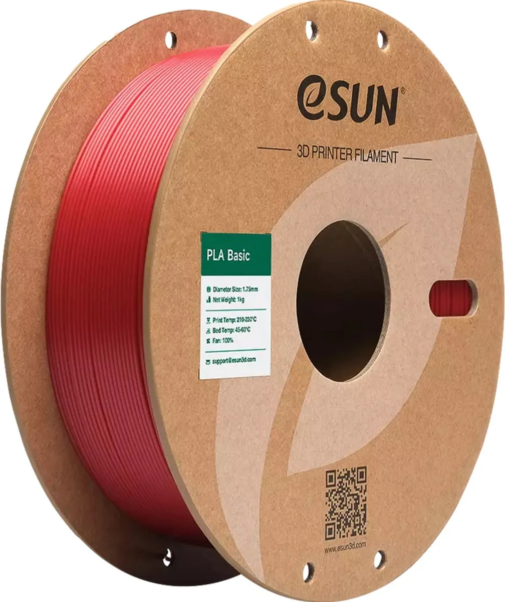 ESUN PLA-Basic Brandweerwagen Rood 1.75mm