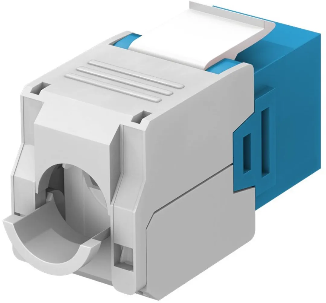 Goobay Keystone Module RJ45 CAT 6A UTP - Zwart