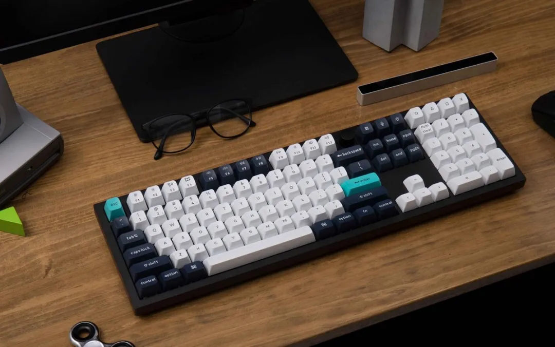 Keychron Q6 Max Q6M-M3 Toetsenbord - Brown Switch - Zwart/Koolstof