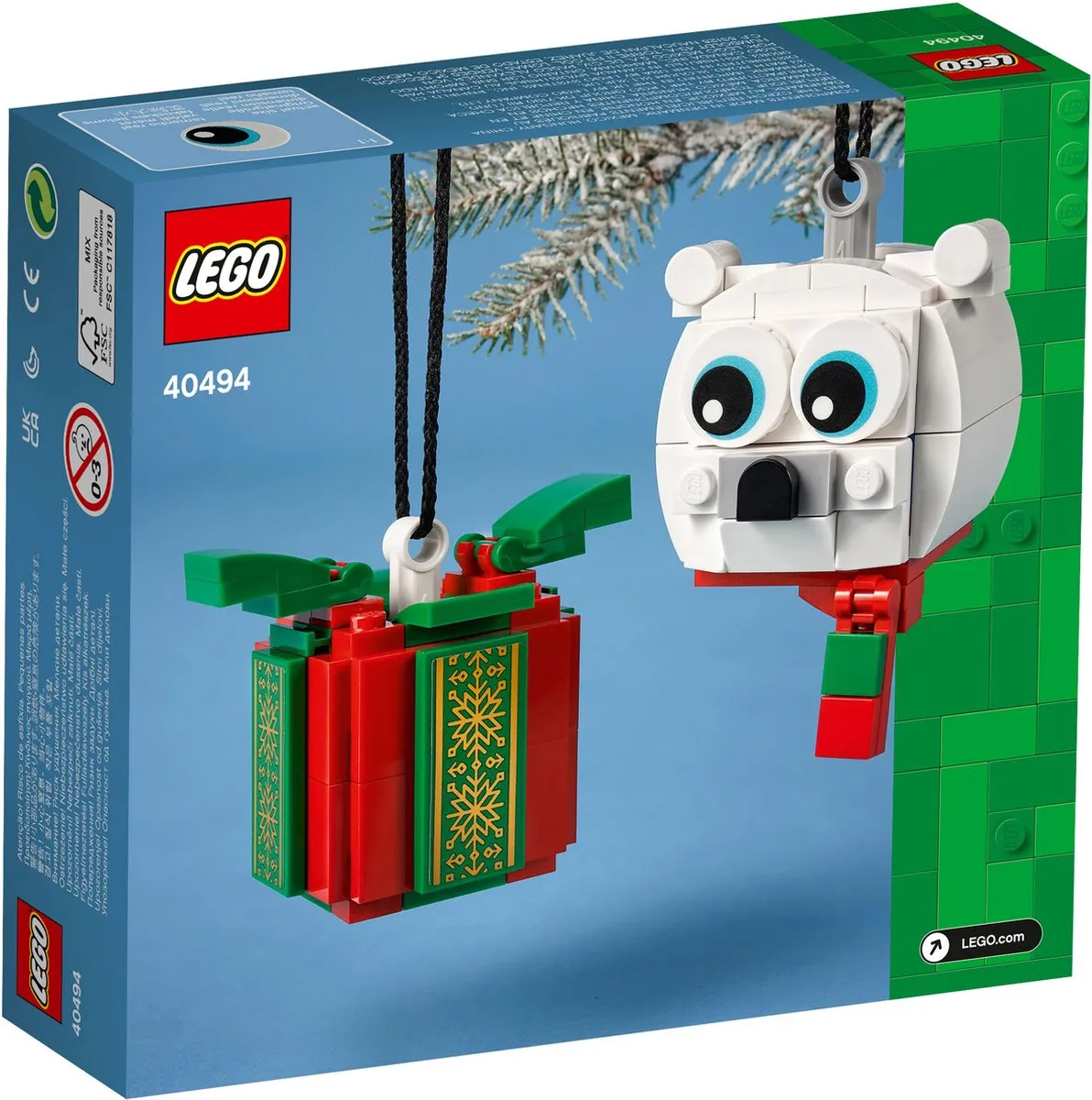 LEGO 40494 IJsbeer Bouwset - 142 Stukken - Meerkleurig - afbeelding 6 van 6