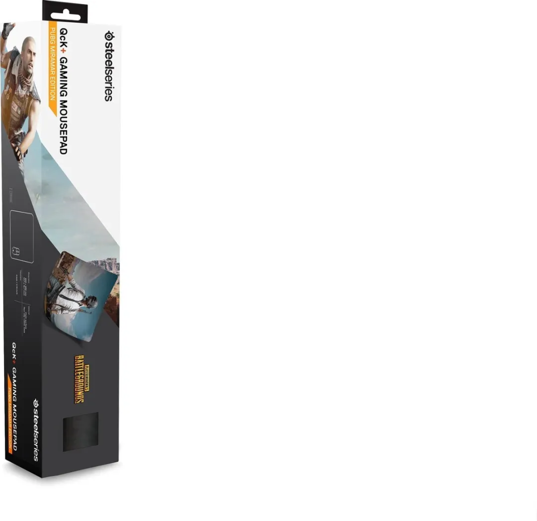 SteelSeries Qck Plus Gaming Muismat PUBG Miramar Edition