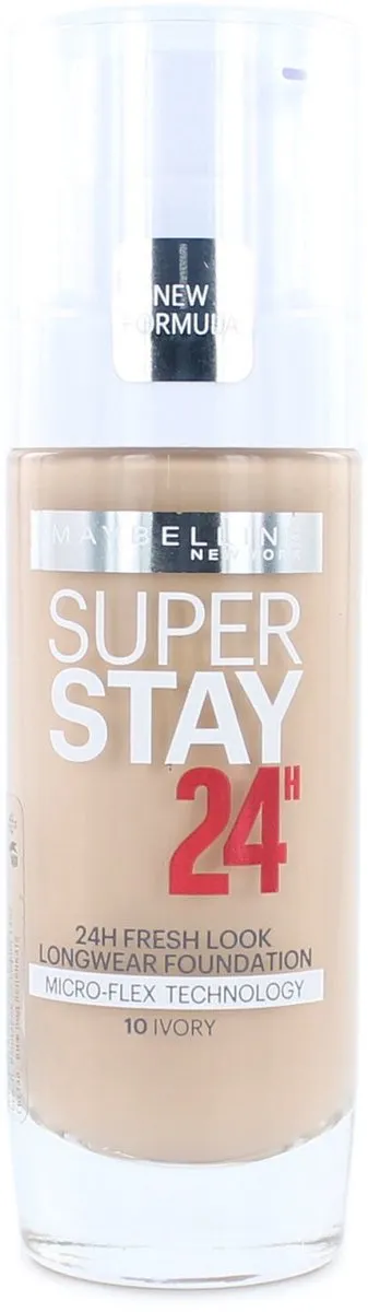 Maybelline Superstay 24HRS Foundation 10 Ivory - 30ml