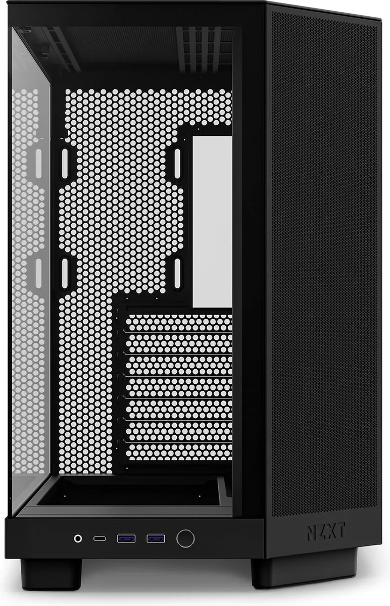 NZXT H6 Flow - ATX Behuizing - Zwart