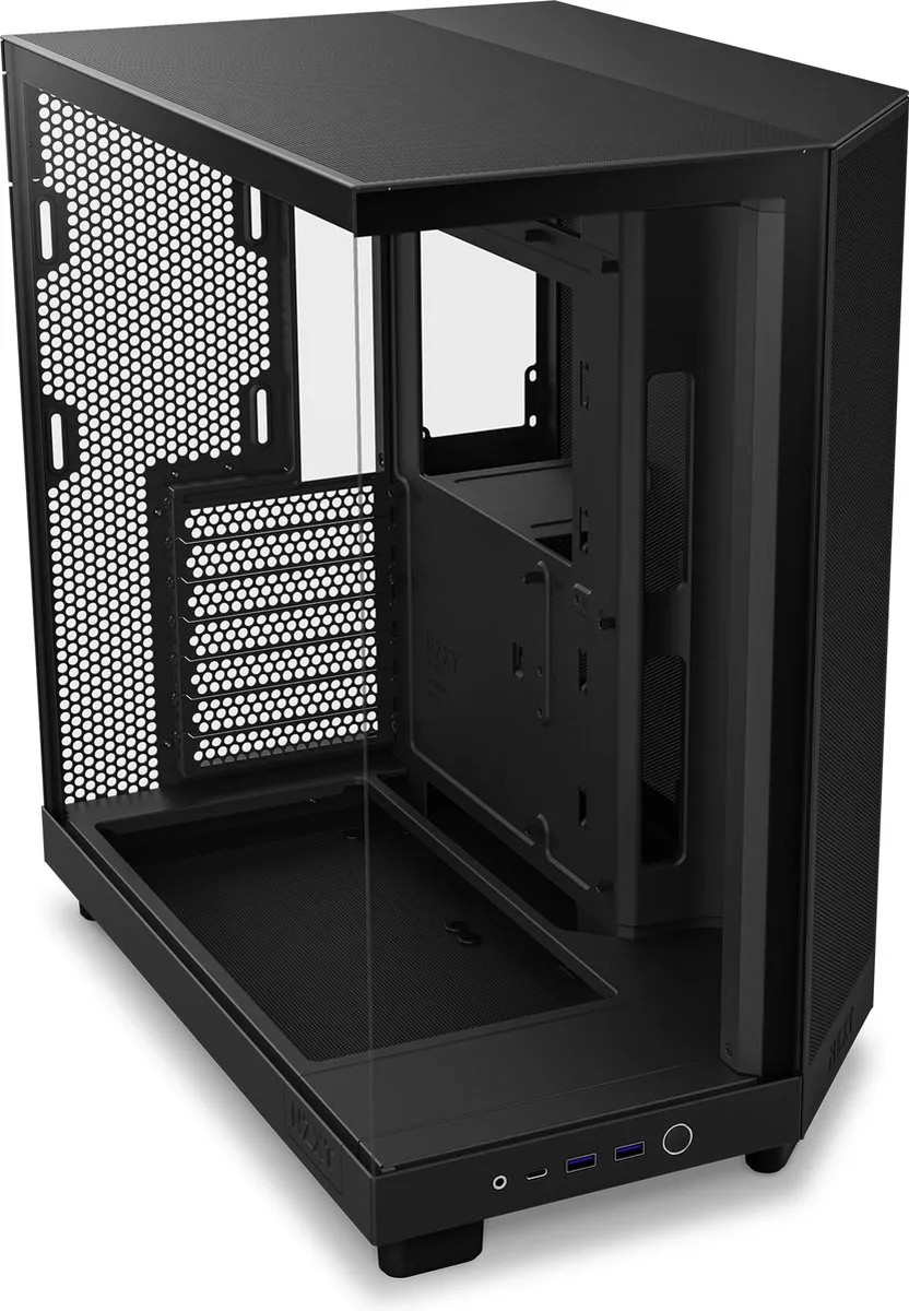 NZXT H6 Flow - ATX Behuizing - Zwart
