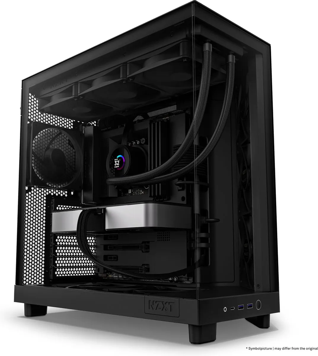 NZXT H6 Flow - ATX Behuizing - Zwart