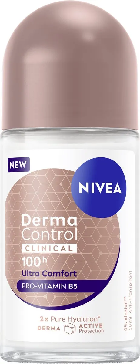 NIVEA Derma Control Clinical Ultra Comfort Deo Roller 300ml - 6x50ml