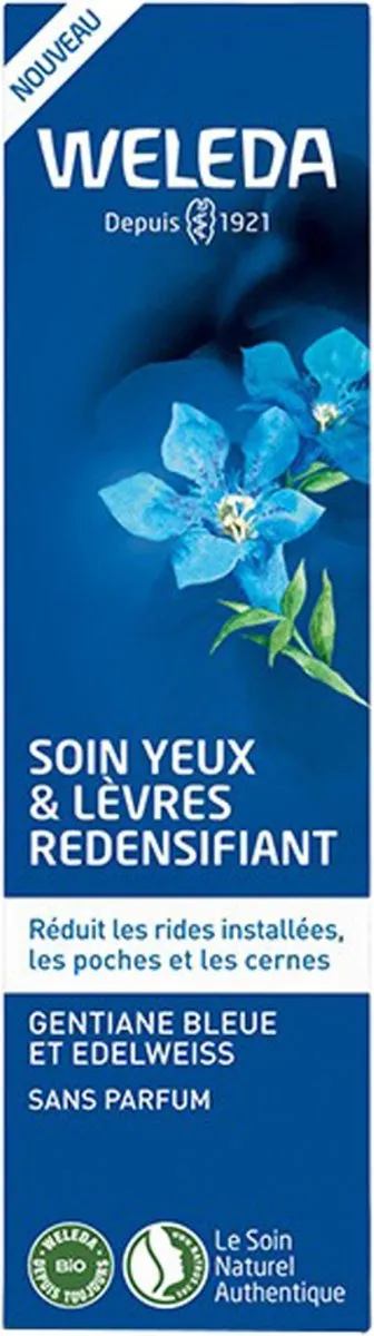 Weleda Oog- en Lipcontourcrème Blauwe Gentiaan & Edelweiss 10ml - afbeelding 7 van 11