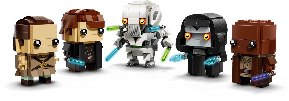 LEGO Star Wars BrickHeadz 40796 - Revenge of the Sith Heroes & Villains