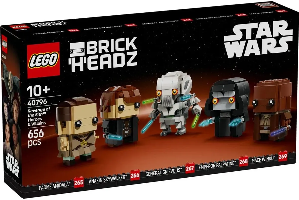 LEGO Star Wars BrickHeadz 40796 Revenge of the Sith