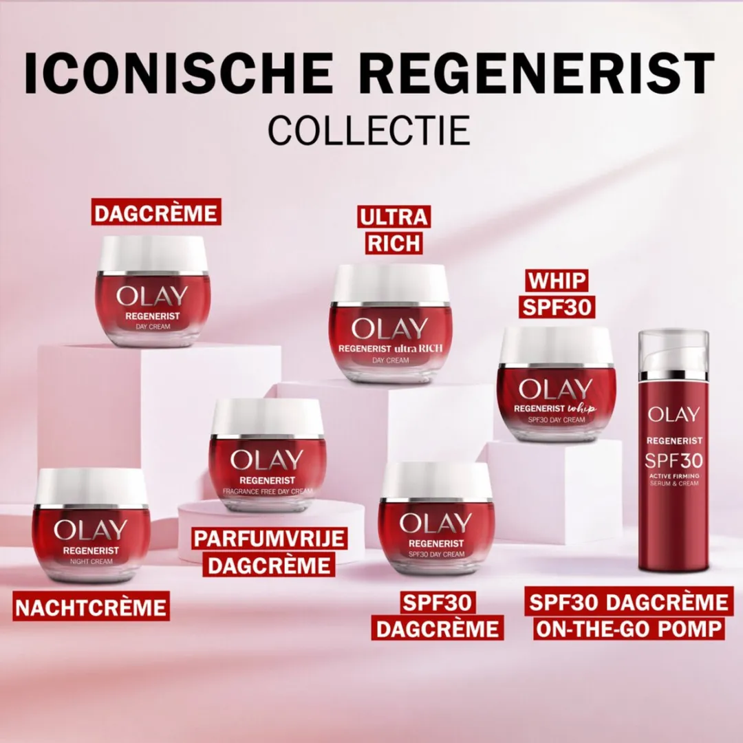 Olay Regenerist Nachtcrème 200ml (4x50ml)