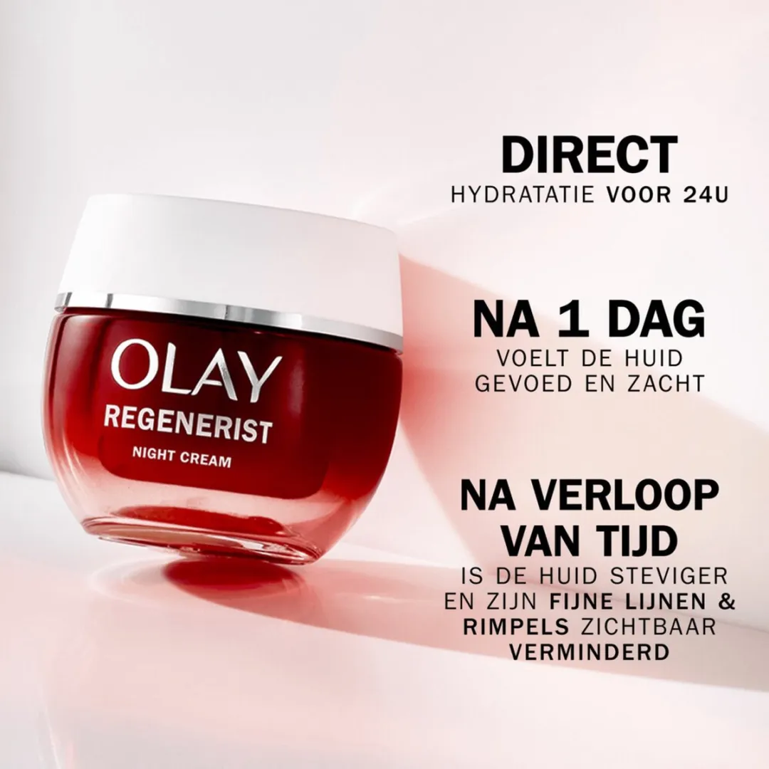 Olay Regenerist Nachtcrème 200ml (4x50ml)