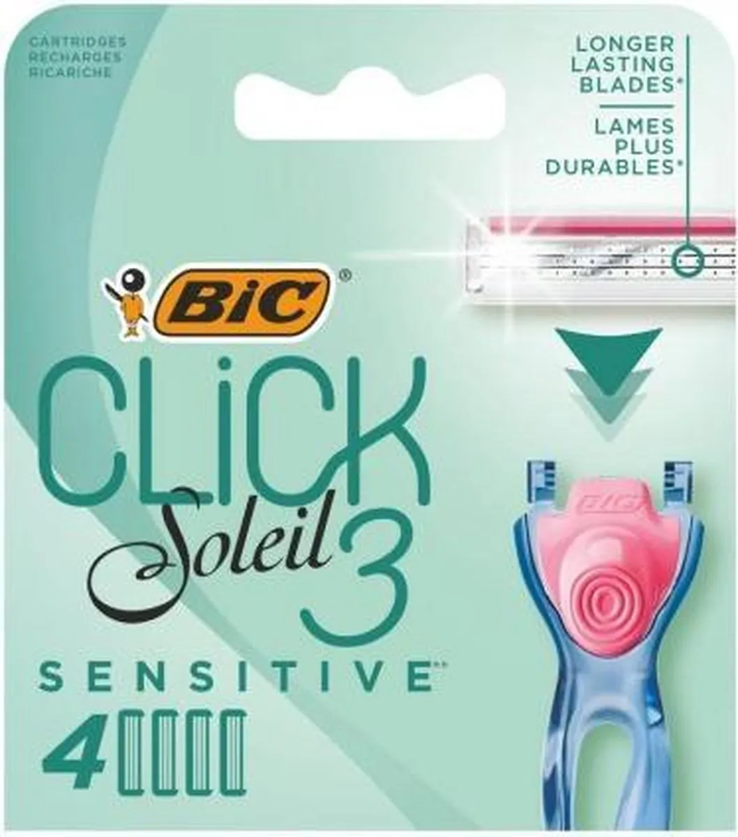 Bic Soleil Sensitive Opzetstuk - 3 Bladen