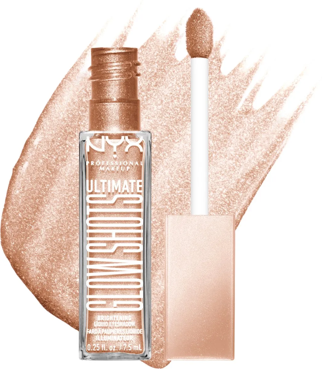 NYX Ultimate Glow Shots Highkey Lychee Vloeibare Oogschaduw 7.5ml
