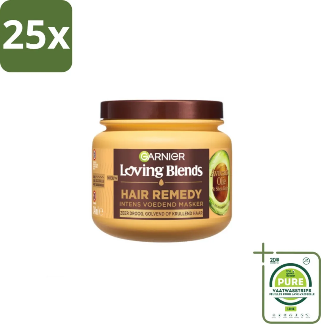 Garnier Loving Blends Haarmasker Avocado Olie & Shea Boter 340ml