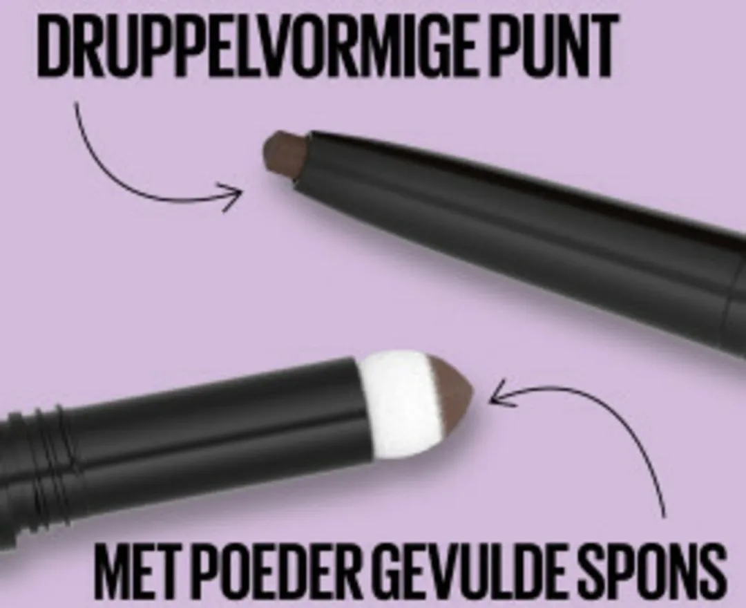 Maybelline Brow Satin Duo 00 Light Blonde - 3 Stuks