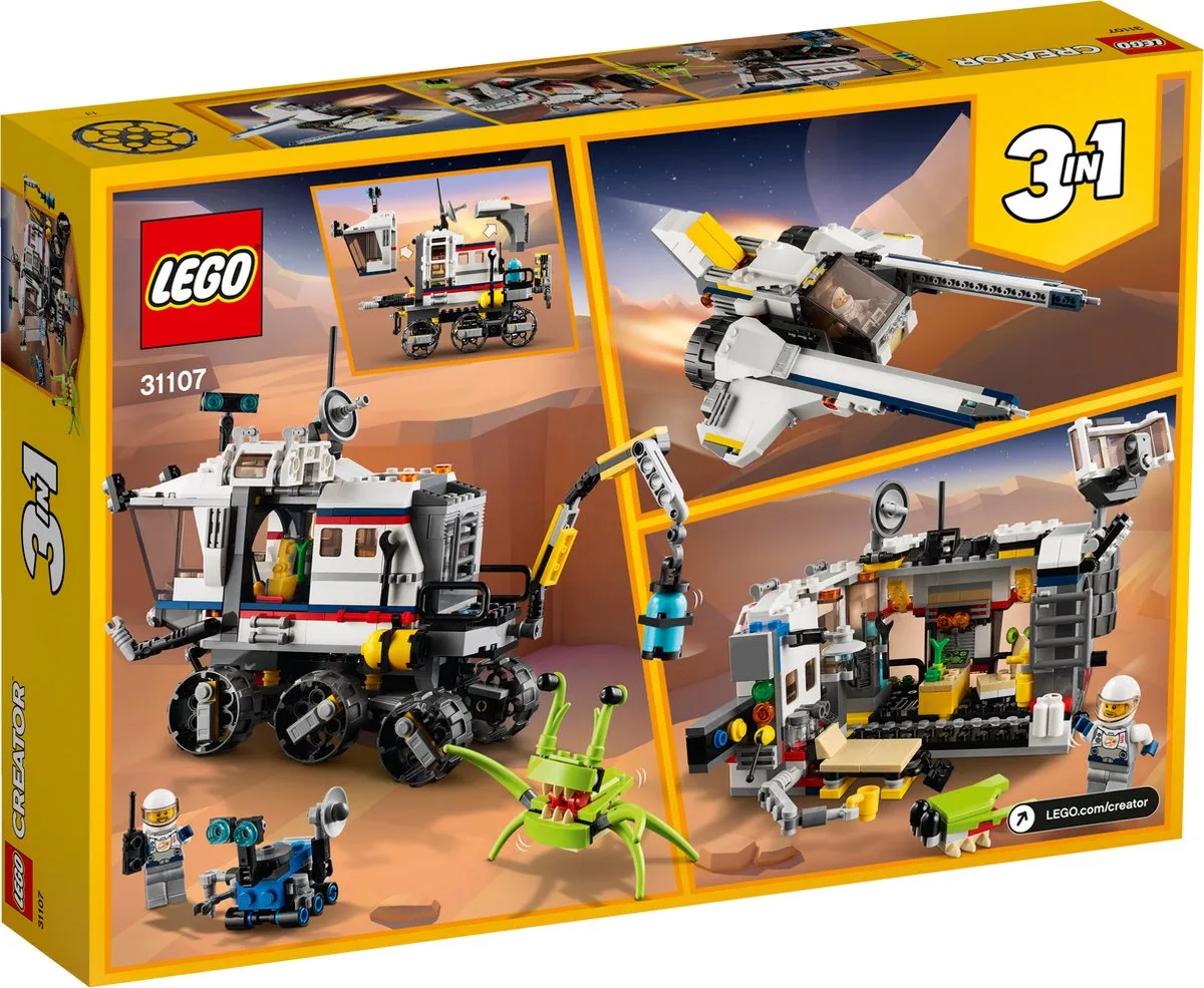 LEGO Creator Ruimte Rover Verkenner 31107 - 510 Stukken