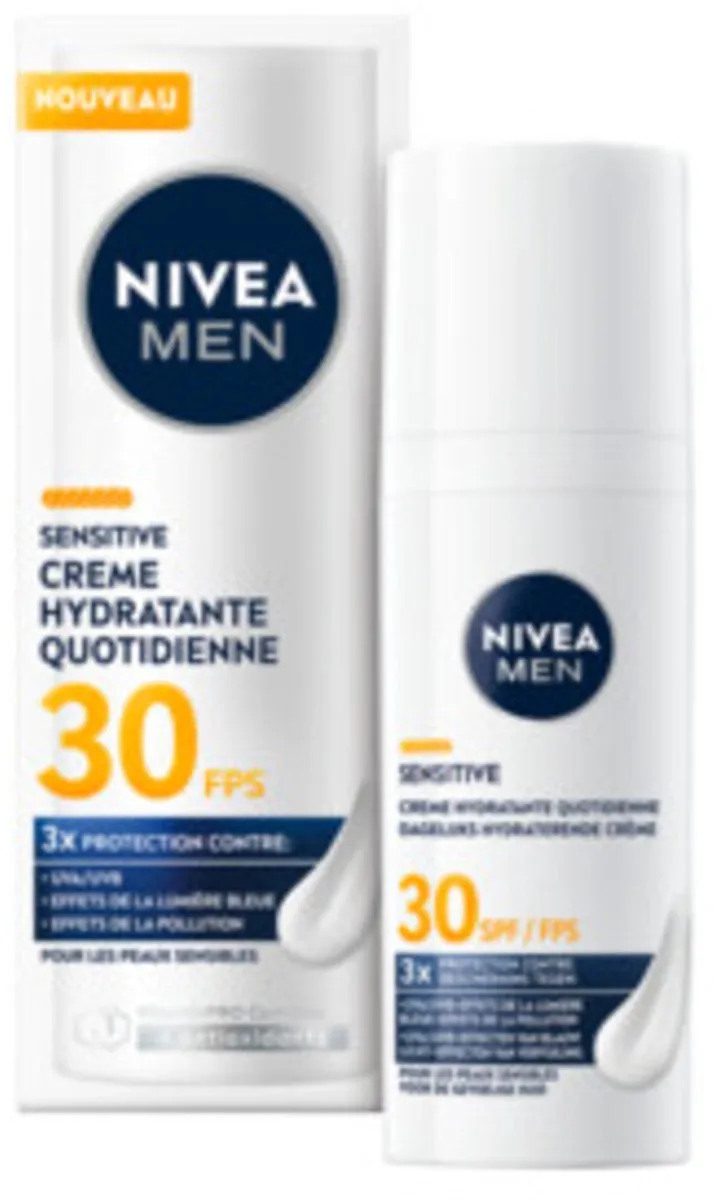 NIVEA Men Sensitive SPF30 Crème - 6x50ml