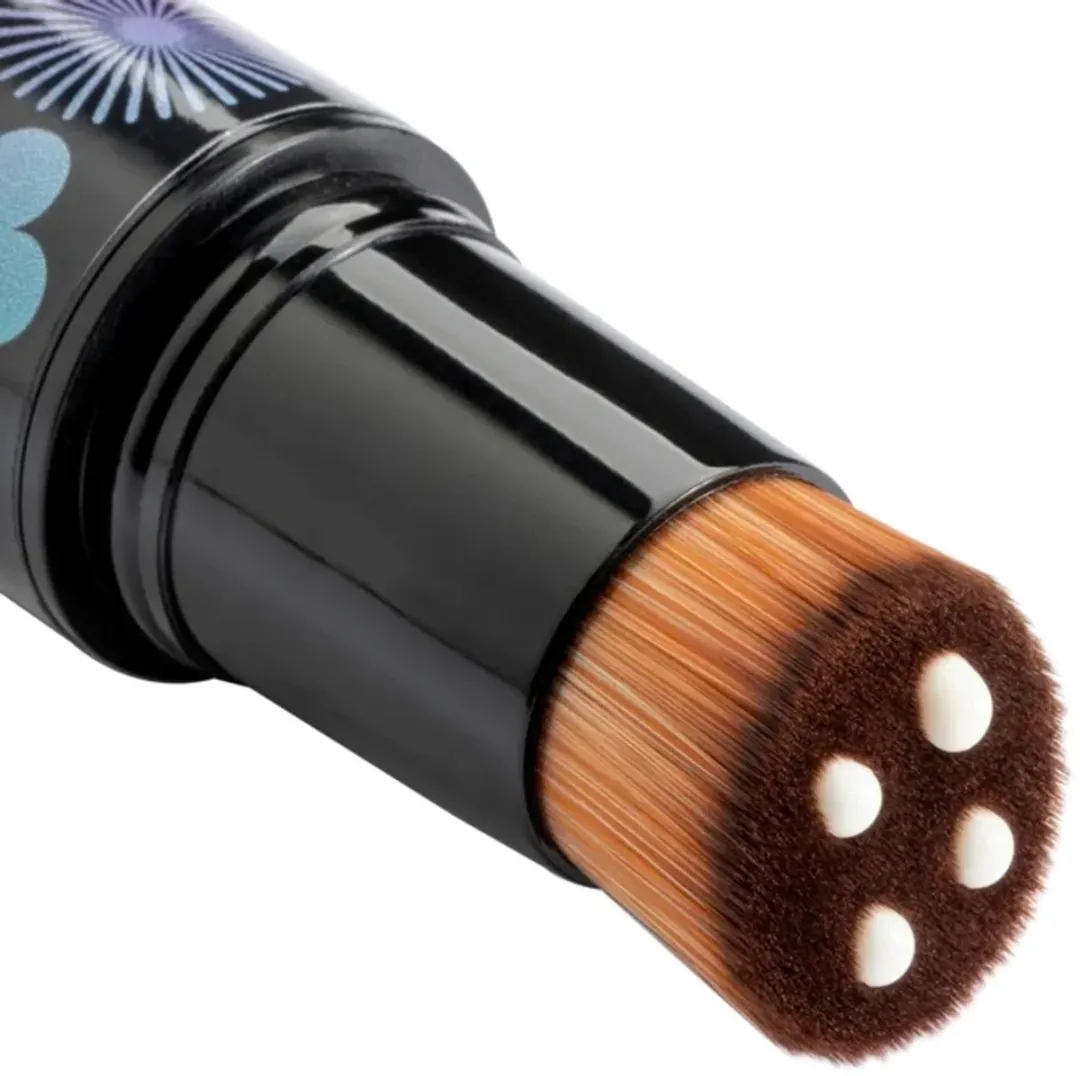 AMICI Cosmetics Hervulbare Zonnebrandkwast Purple Pop - 30ml
