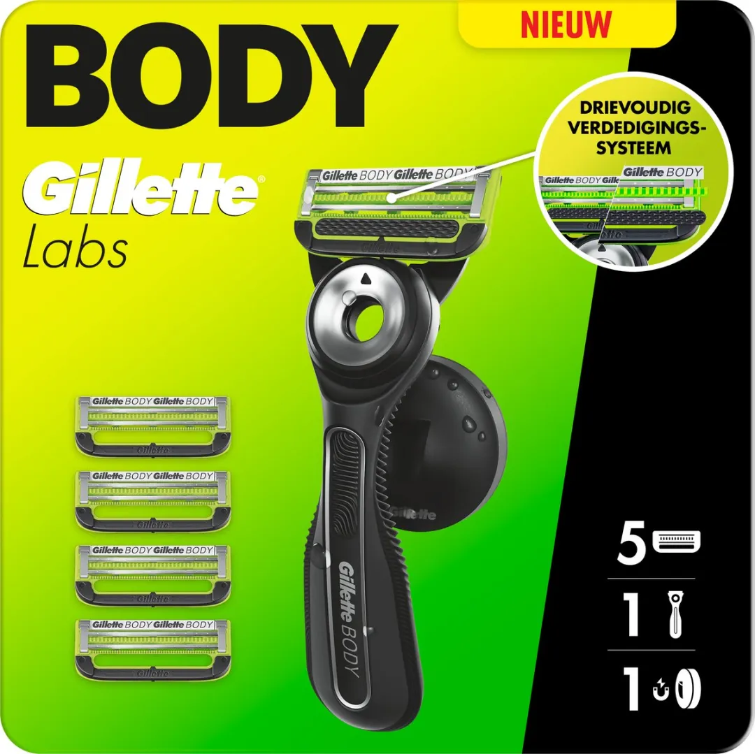 Gillette Labs Body Intimate Scheersysteem