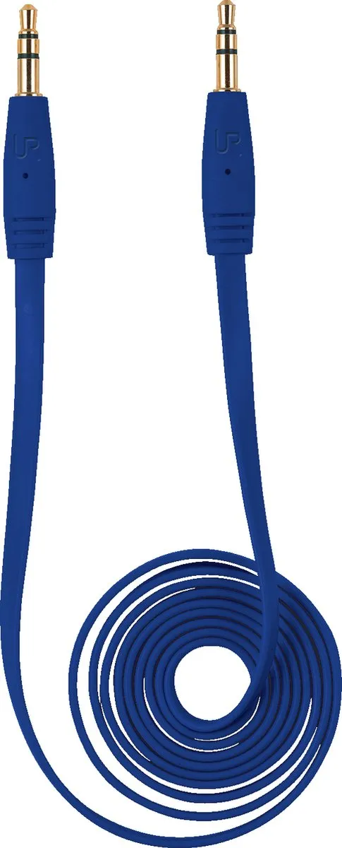 Trust Urban Platte Audiokabel 1m - Blauw