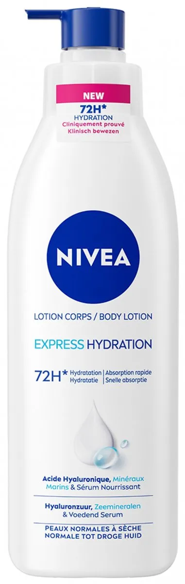 NIVEA Express Body Lotion 72H 250ml