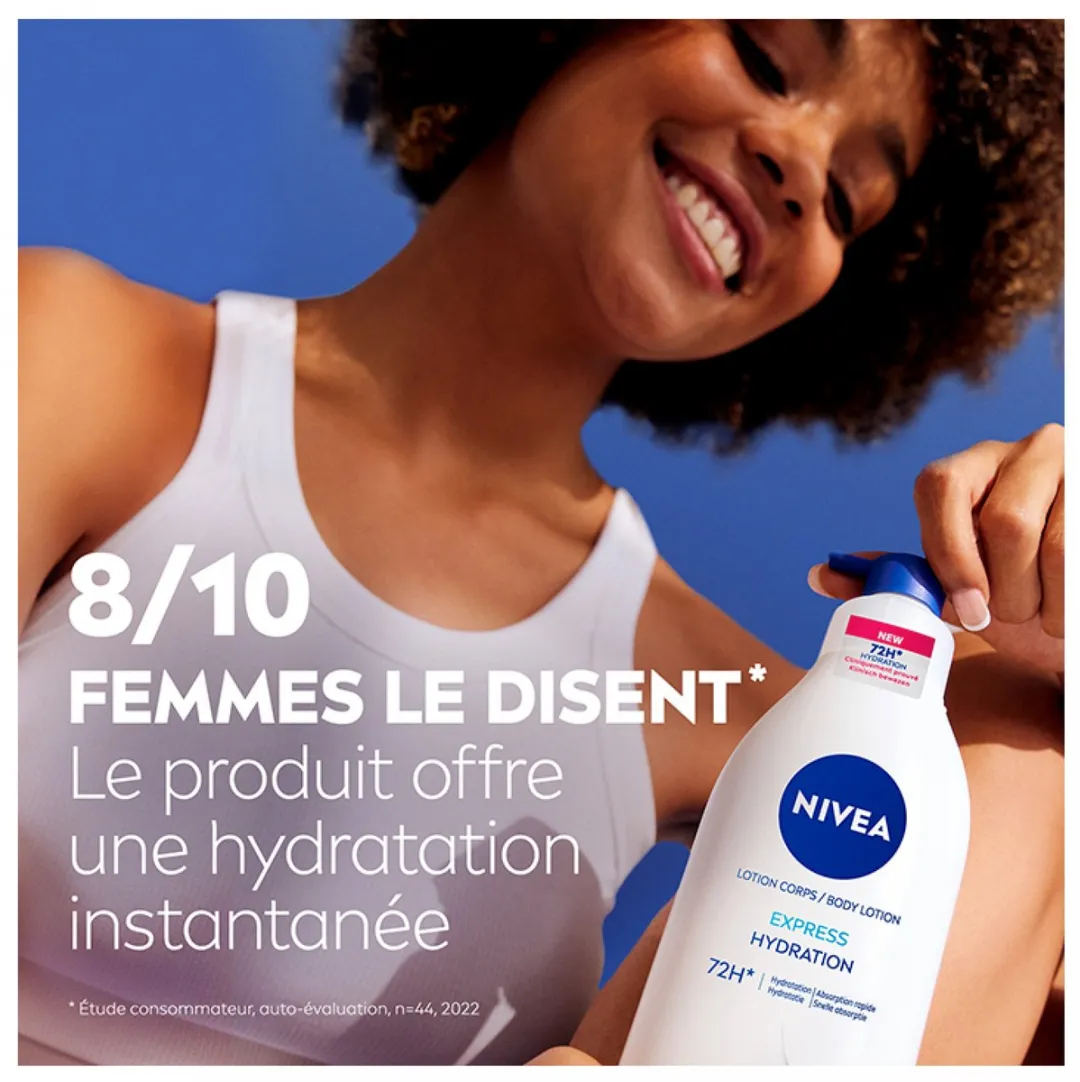 NIVEA Express Body Lotion 72H 250ml