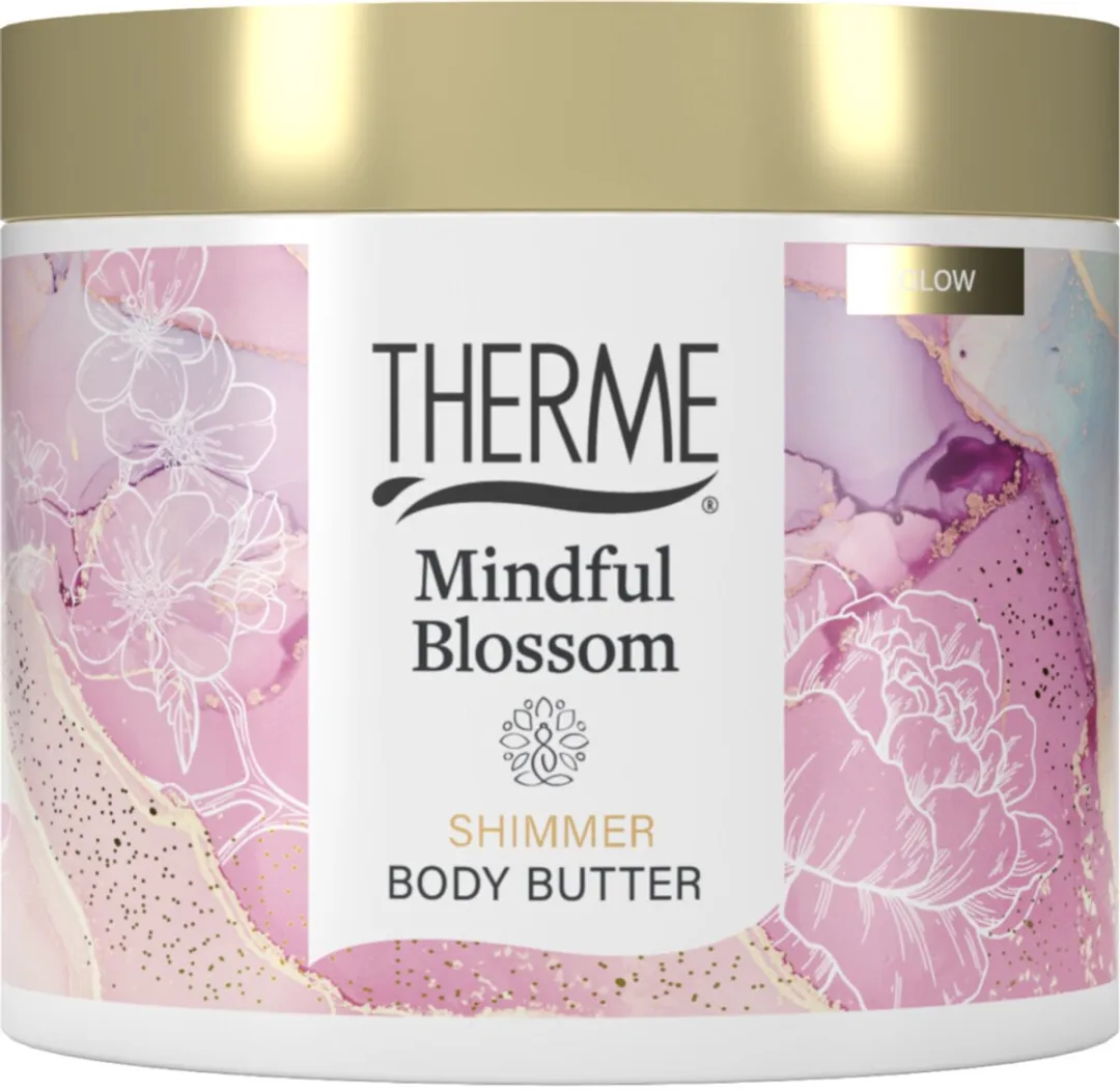 Therme Mindful Blossom Shimmer Body Butter 225g