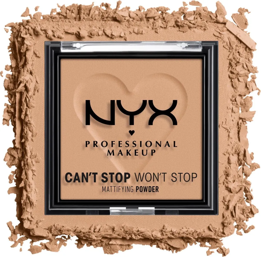 NYX Can't Stop Won't Stop Mattifying Powder Tan