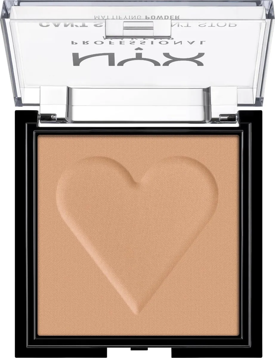 NYX Can't Stop Won't Stop Mattifying Powder Tan