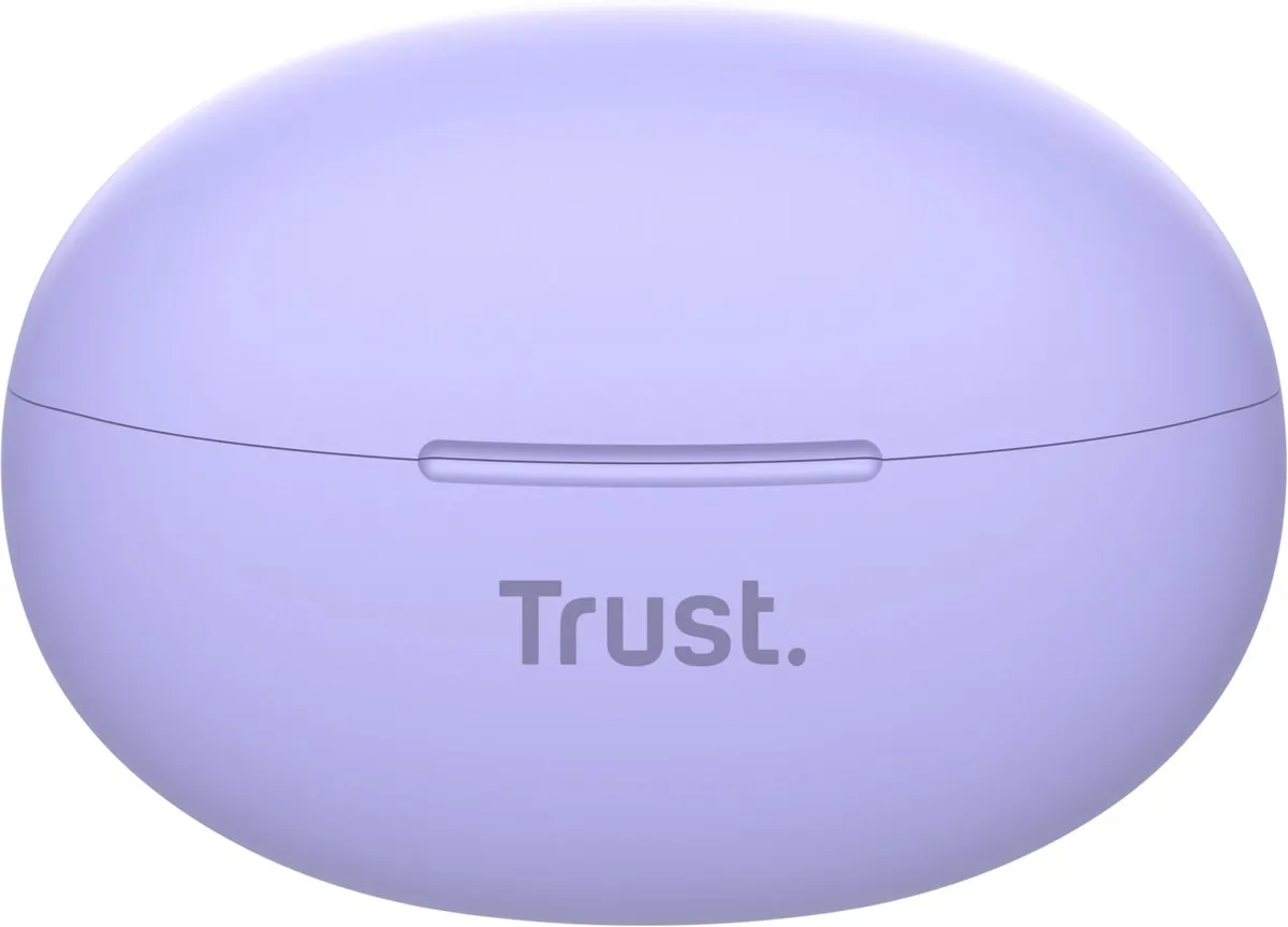 Trust Yavi 25299 Bluetooth Oordopjes - Noise-Cancelling - Paars