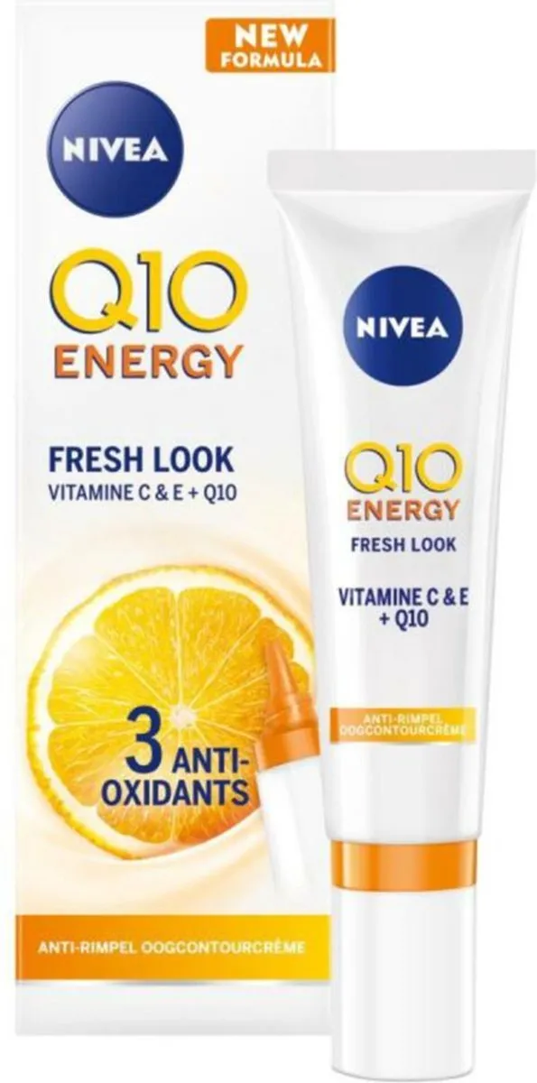NIVEA Q10 Anti-Rimpel Oogcontourcreme 45ml - 3x15ml