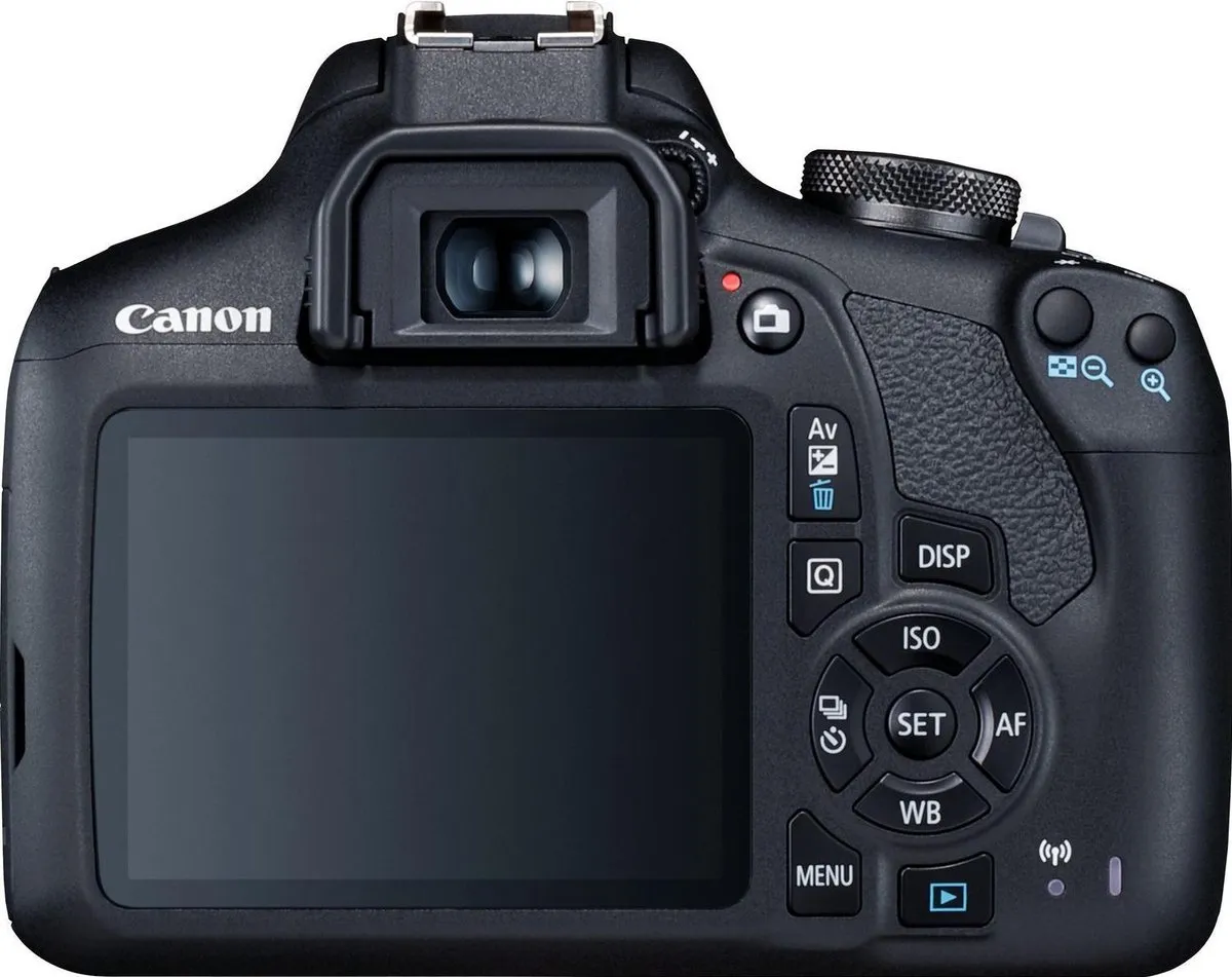Canon EOS 2000D Spiegelreflexcamera Kit 2728C054 - Zwart - afbeelding 6 van 6