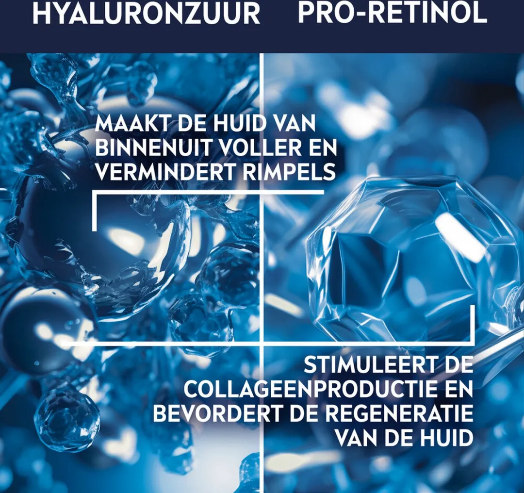 NIVEA Men Anti-Age Hyaluron Gezichtcrème SPF 15 - 3x50ml