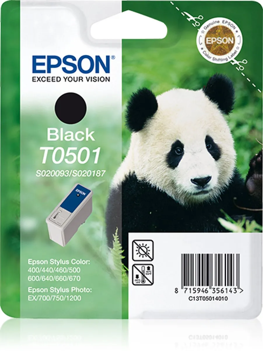 Epson T050 Inktcartridge Zwart