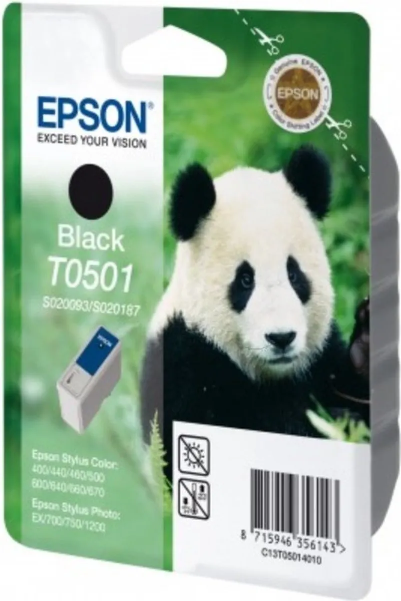 Epson T050 Inktcartridge Zwart - 540 pagina's