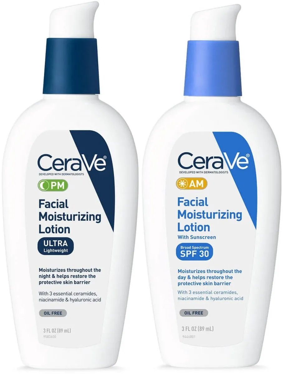 CeraVe AM & PM Gezichtsverzorging - 2x 89ml - SPF 30