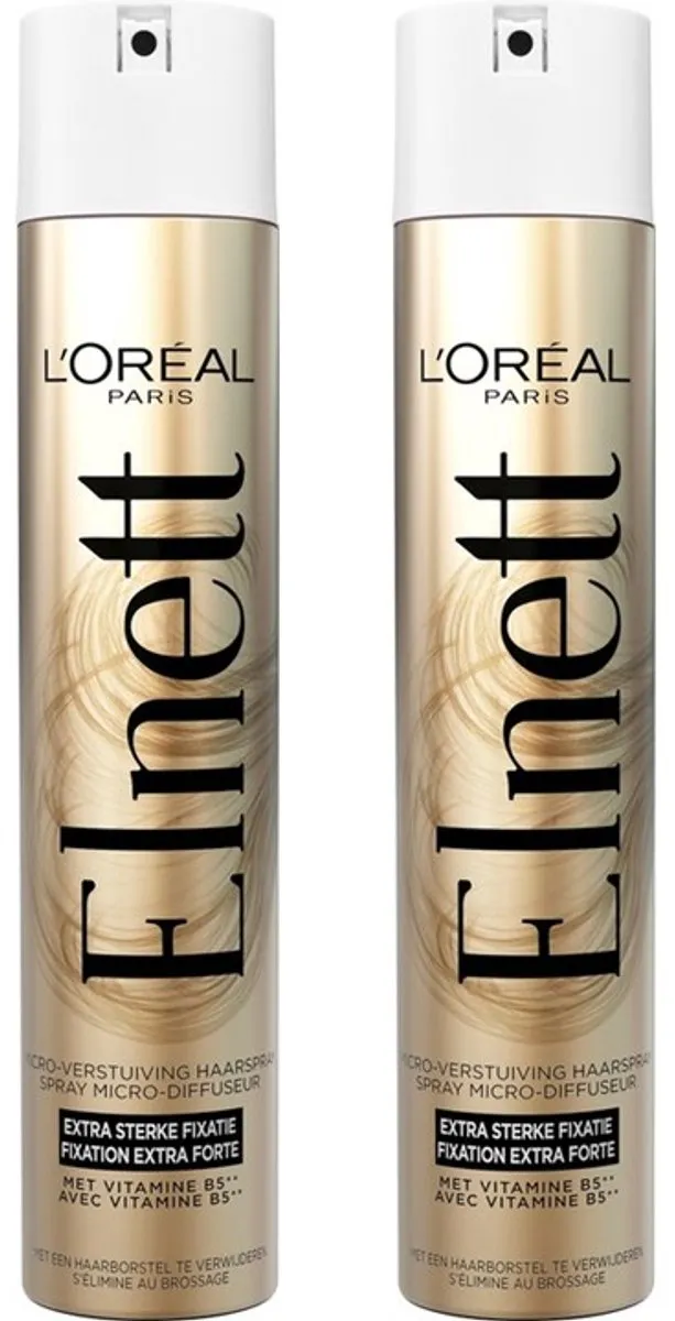 L'Oréal Paris Elnett Satin Haarlak 600ml