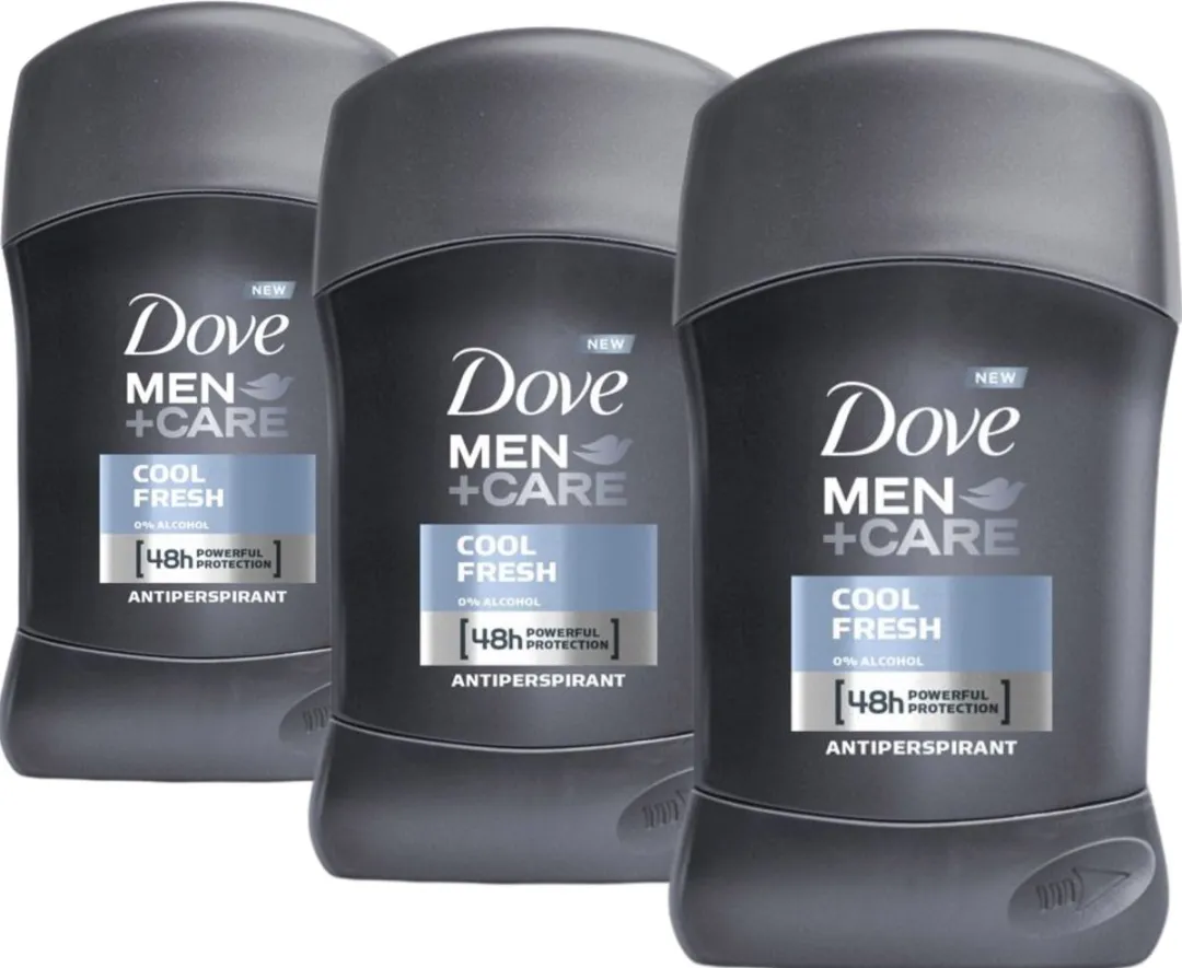 Dove Men+Care Cool Fresh Deo Stick - 3x50ml