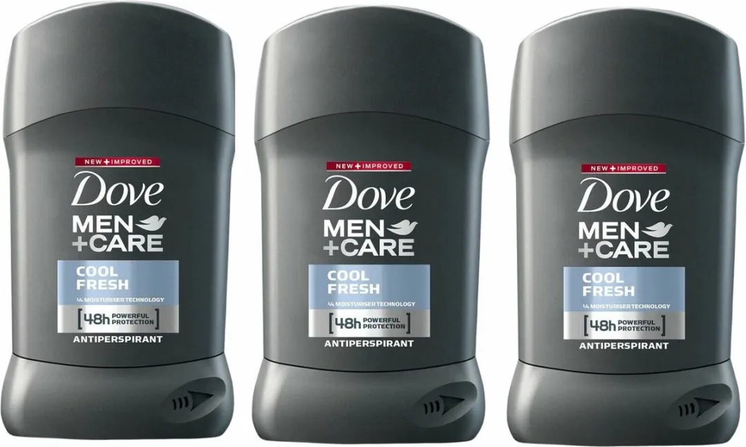 Dove Men+Care Cool Fresh Deo Stick - 3x50ml