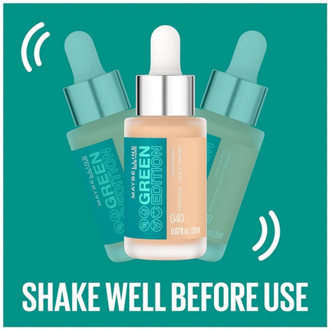 Maybelline Green Edition Superdrop Tinted Oil 020 - 20ml - Caramel