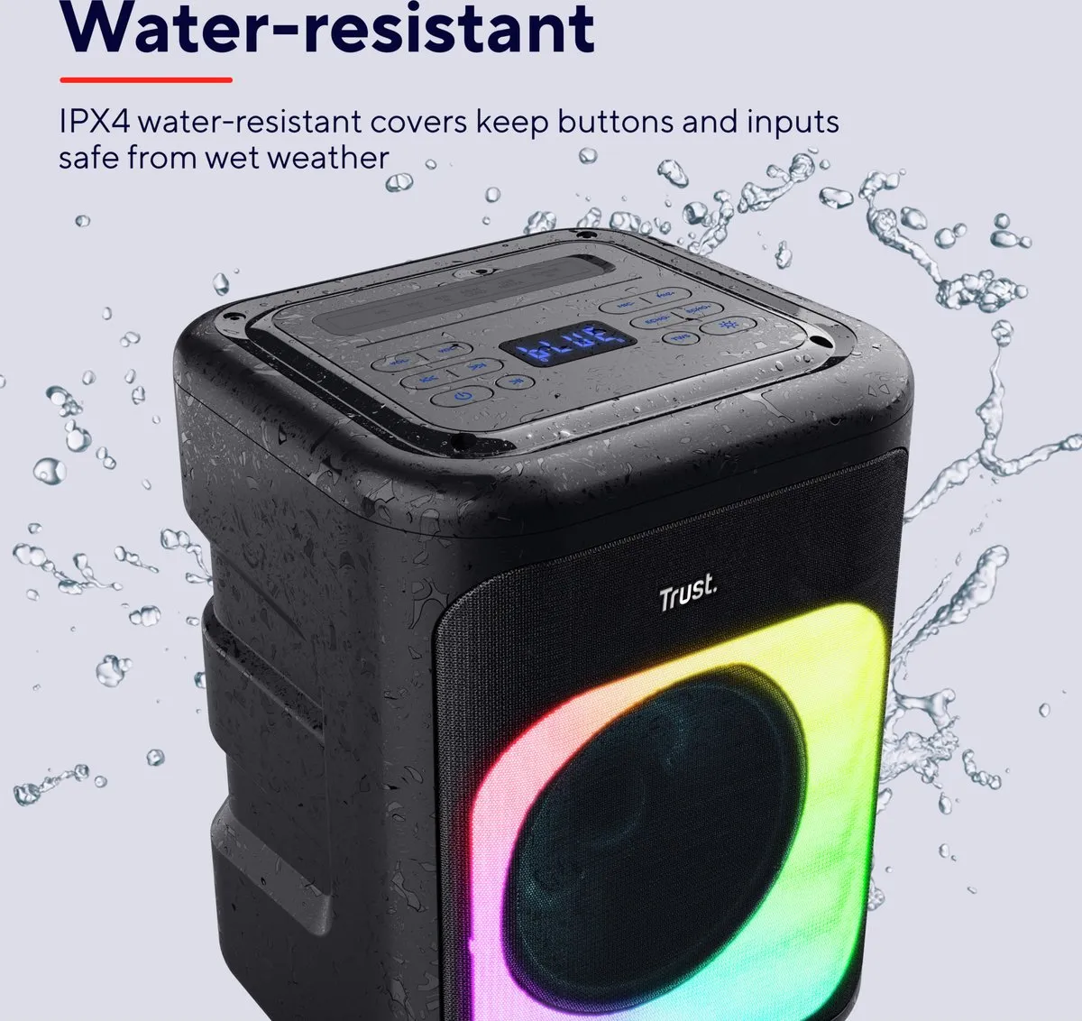 Trust Azura 25280 Bluetooth Speaker - 55W - 11u Accu - Zwart