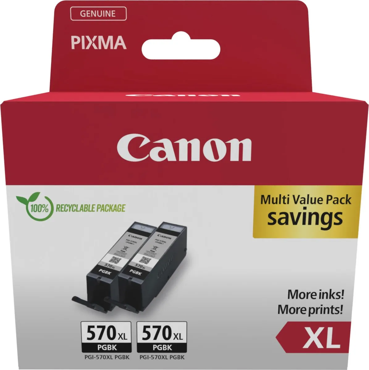 Canon 0318C010 Inktcartridge XL Zwart