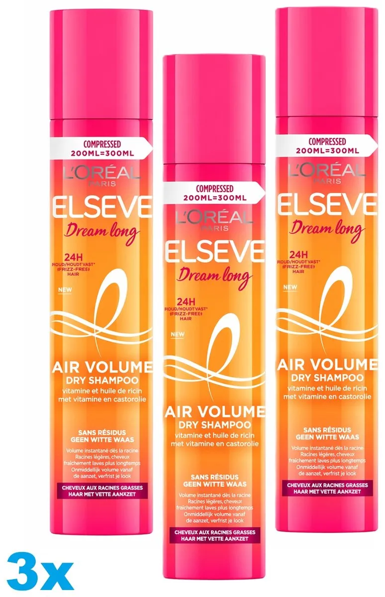 L'Oréal Paris Elseve Dream Long Air Volume Droogshampoo 600ml