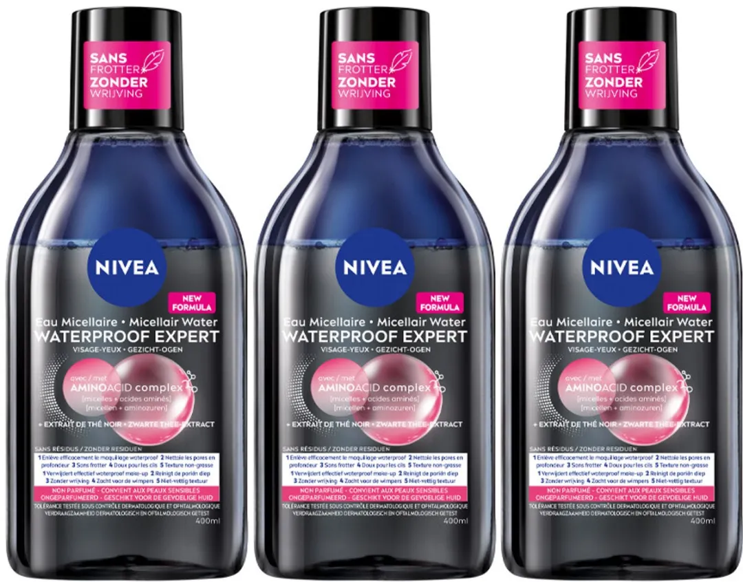 NIVEA 0% Residu Micellair Water Waterproof 1200ml