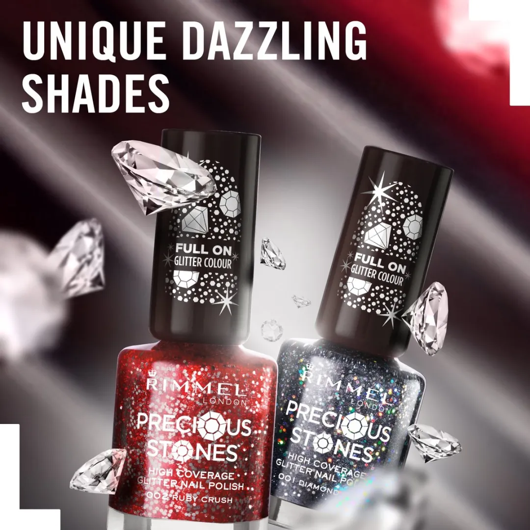 Rimmel London Nail Effects Top Coat 001 Diamond Dust 8ml