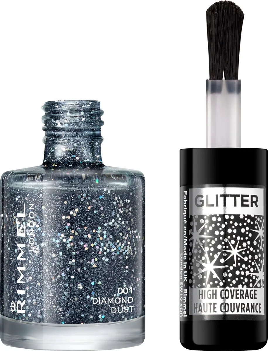 Rimmel London Nail Effects Top Coat 001 Diamond Dust 8ml