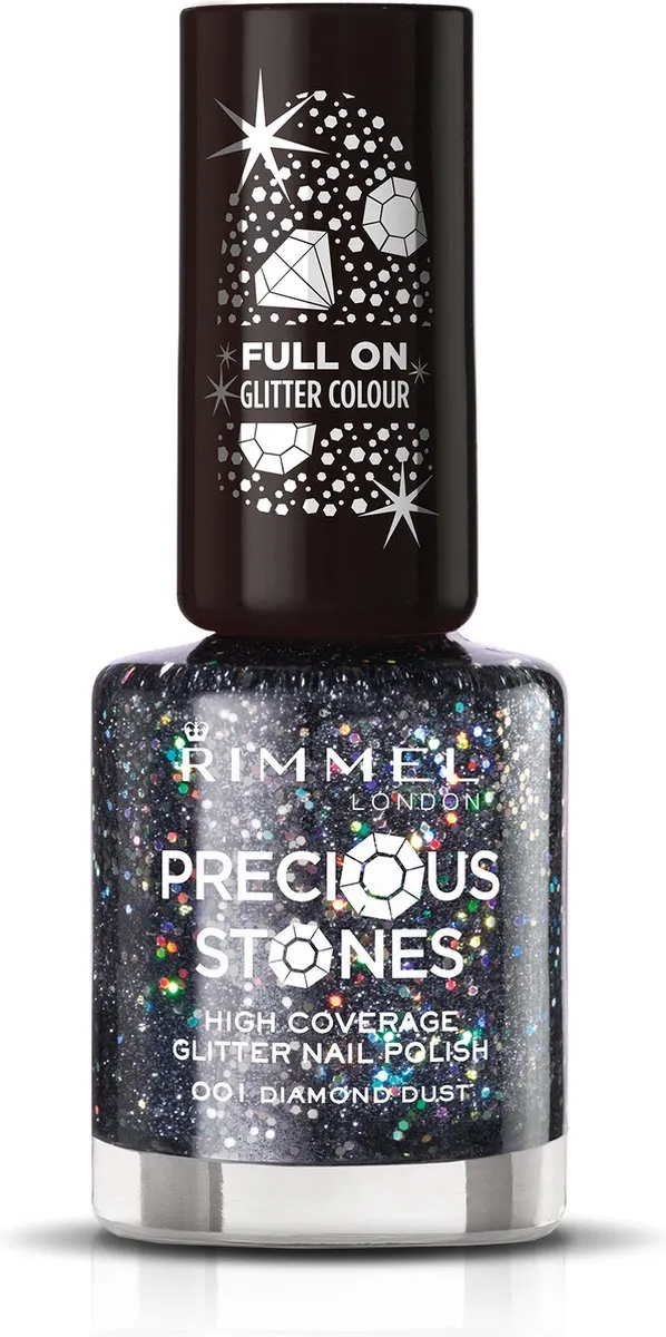 Rimmel London Nail Effects Top Coat 001 Diamond Dust 8ml